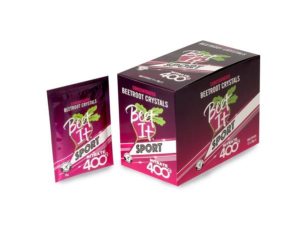 Beet It Sport Nitrate 400 Krystaller Krystallisert høykonsentrert rødbetjuice 