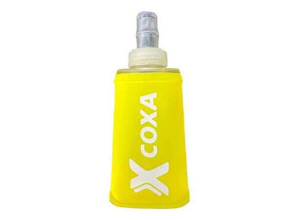 Coxa Soft Flask 150 ML m/velcro Softflask med borelås - Gul 