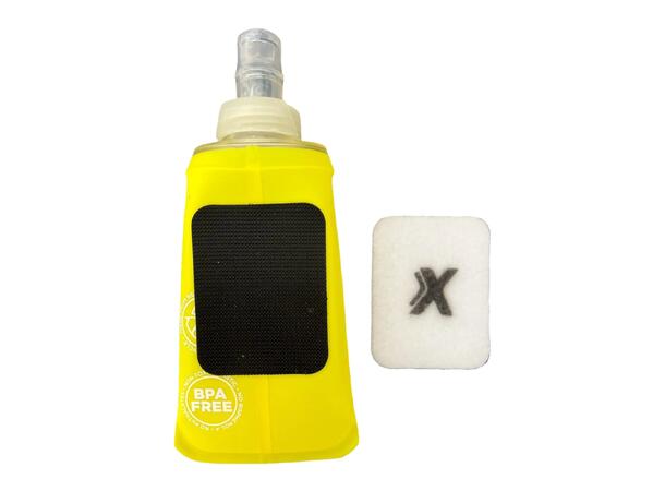 Coxa Soft Flask 150 ML m/velcro Softflask med borelås - Gul 