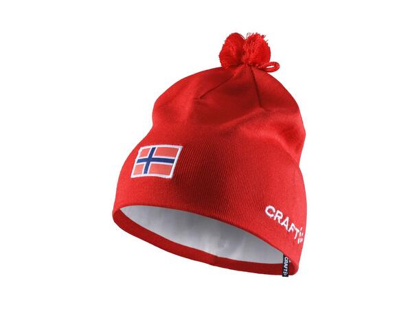 Craft Lue Nor Practice Knit OS Funksjonell tur og treningslue-Red 