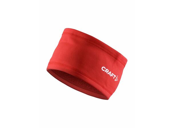 Craft Pannebånd Nor Zone OS Lett og elastisk pannebånd-BrightRed 