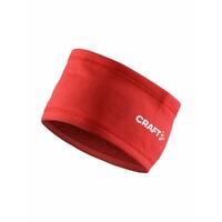 Craft Pannebånd Nor Zone OS Lett og elastisk pannebånd-BrightRed