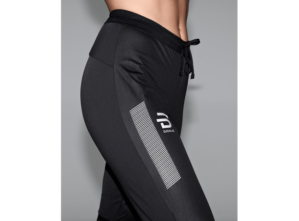 Dæhlie Dame Bukse Winter Run S Teknisk tights med høy ytelse 
