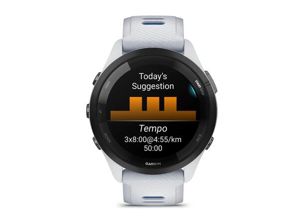 Garmin Forerunner 265 Whitestone Topp moderne multisportsklokke 