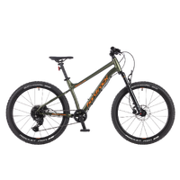 Hard Rocx Barnesykkel iFarta RS 24" Baresykkel m/demper. 7-11 år,Matte Green
