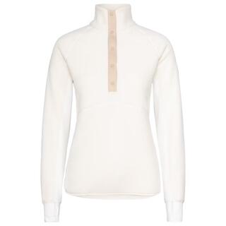Johaug Genser Fusion Pile Henley Varm, myk og konfortabel fleece - Tofu