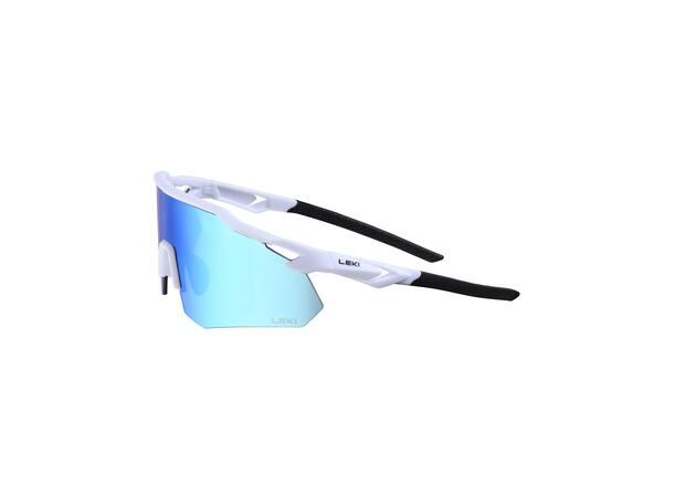 Leki Falcon Sporstbrille White Lett og god sportsbrille Whi/blu 