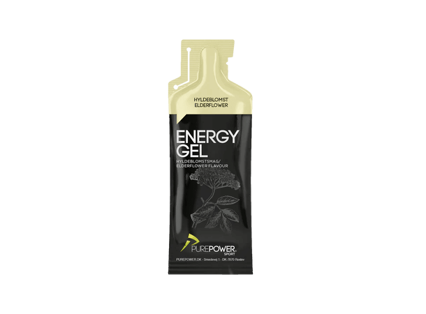 Purepower Energy Gel Elderflower Energigel til trening og konkurranse 40g 