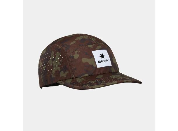 SAYSKY Caps Camo Combat 103 Lett og pustende løpecaps - Brown Aop 