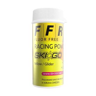 SkiGo FFR Racing Powder Yellow 75ml Racing pulver for v&#229;te forhold.