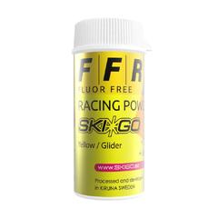 SkiGo FFR Racing Powder Yellow 75ml Racing pulver for v&#229;te forhold.