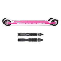 Swenor Skate Long Pink Rulleski Stabil og slitesterk rulleskipakke