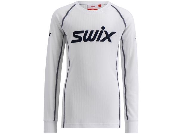Swix Jr Trøye RaceX Classic LS 140 Supertrøye til barn - Brw/Dn 
