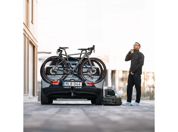 Thule Outpace 2-Bike Platform Kompakt og lett sykkelstativ 