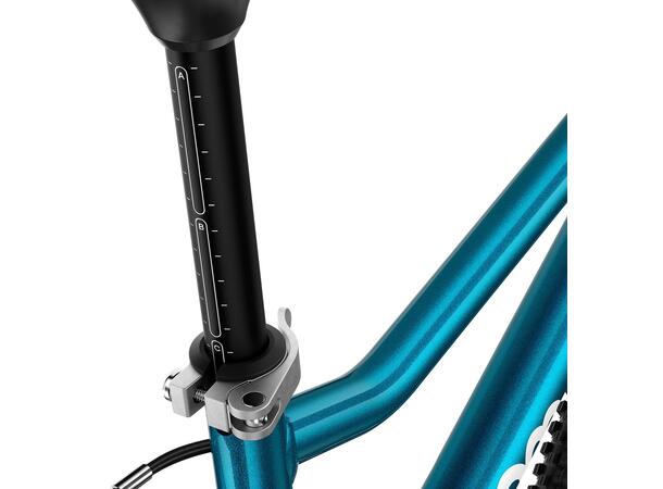 Woom 3 Go Barnesykkel 16" Metallic Blue Pernfekt sykkel for barn 105-120cm 
