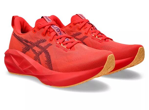Asics Herre Løpesko Novablast 5 43,5 FLASH RED/EDO PURPLE 