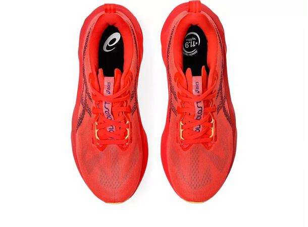 Asics Herre Løpesko Novablast 5 43,5 FLASH RED/EDO PURPLE 