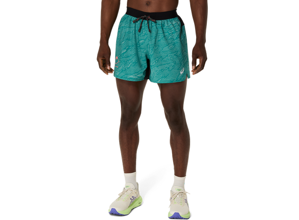 Asics Herre Shorts Fujitrail 5in XL Lett og luftig løpeshorts - RaLa 