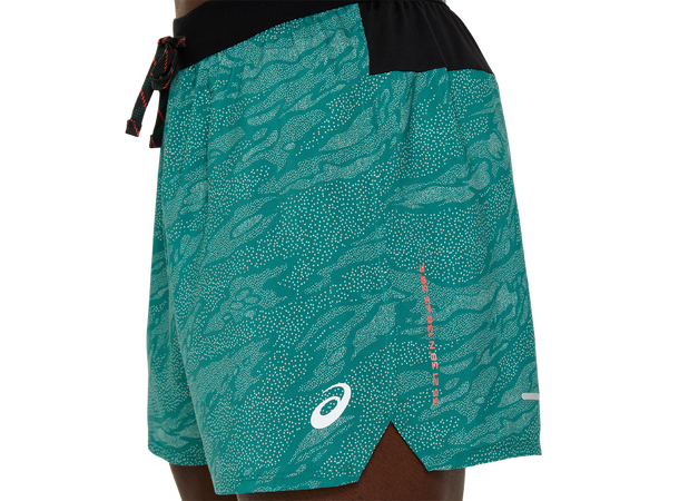 Asics Herre Shorts Fujitrail 5in XL Lett og luftig løpeshorts - RaLa 