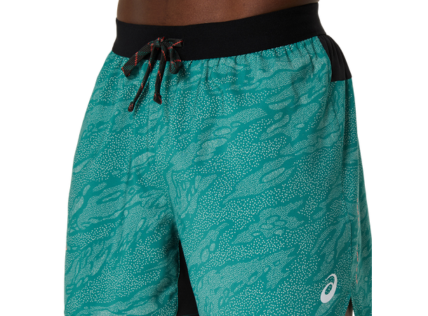 Asics Herre Shorts Fujitrail 5in XL Lett og luftig løpeshorts - RaLa 