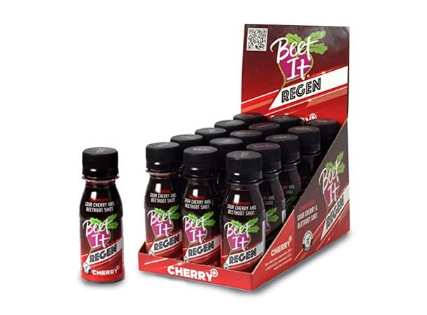Beet It Sport Nitrate Regen Cherry+ Kirsebær og rødbet shot fra Beet It 