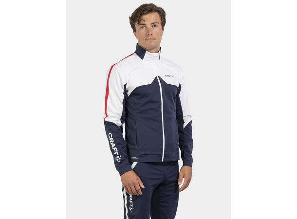 Craft M Jakke Nor Pro Nordic Race 2 S Skijakke til den aktive - Blaze/white 