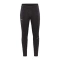 Craft M Tights Adv Essence Warm Wind S Varm tights med vindtett front - Sort