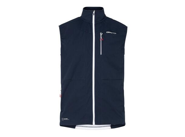 Craft M Vest Nor ADV Nordic Training S Langrennsvest for høy intensitet - Bl/Wh 