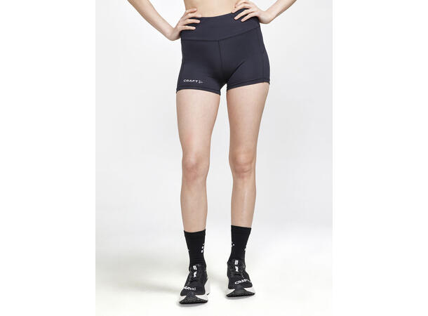 Craft W Adv Essence Hot Pants 2 L Funksjonell og Myk Hotpant, Black 