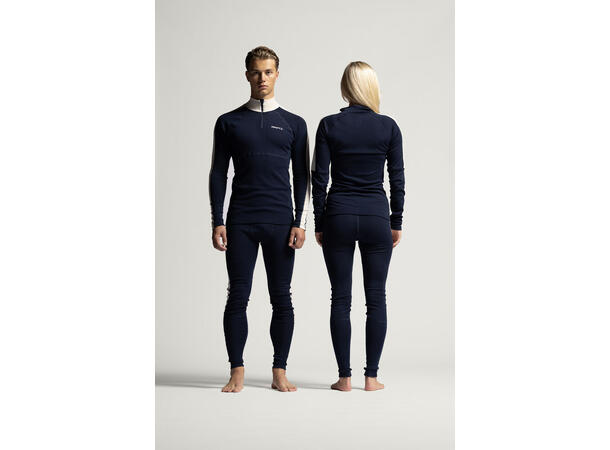 Craft W Trøye Adv Wool Merino HZ S Half-zip ulltrøye for kalde dager 