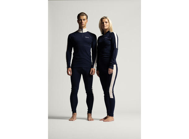 Craft W Trøye Adv Wool Merino HZ S Half-zip ulltrøye for kalde dager 