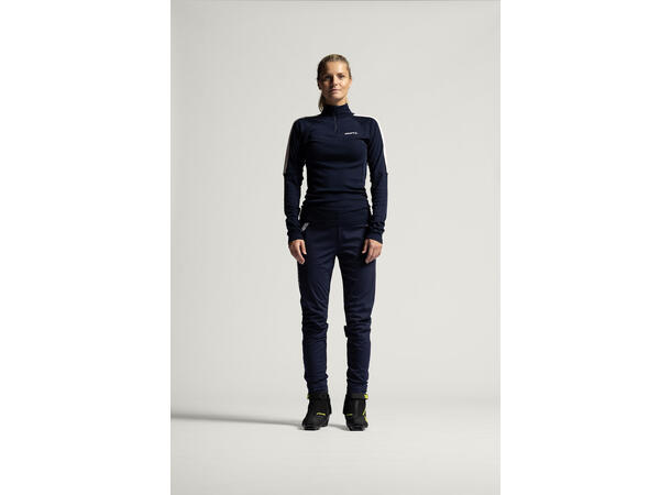 Craft W Trøye Adv Wool Merino HZ S Half-zip ulltrøye for kalde dager 