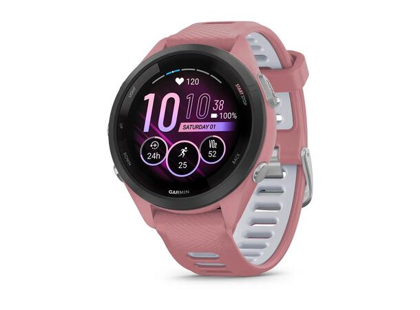 Garmin Forerunner 265S Pink Topp modern multisportsklokke - Rosa 