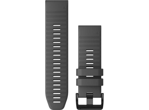 Garmin QuickFit klokkerem 26mm Slate Gray Silkonrem 