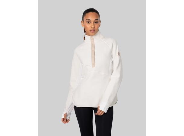 Johaug Genser Fusion Pile Henley S Varm, myk og konfortabel fleece - Tofu 