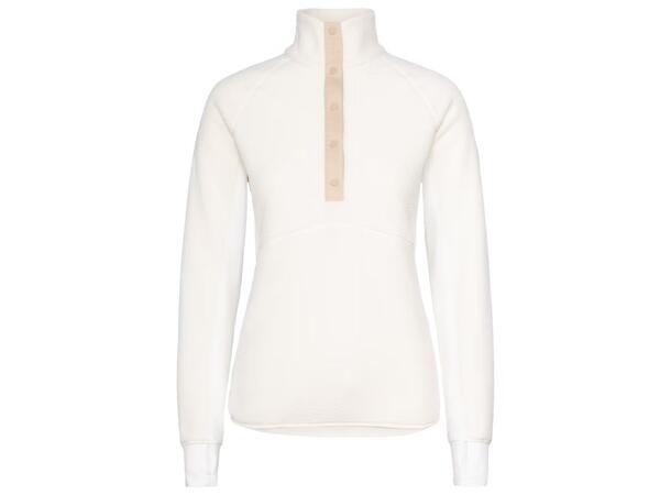 Johaug Genser Fusion Pile Henley S Varm, myk og konfortabel fleece - Tofu 