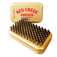 Red Creek Håndbørste Gold 120x70mm Håndbørste med ultrafint stål