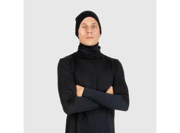 SAYSKY Headband Merino 165 OS Merino hals/pannebånd til løp - Sort 