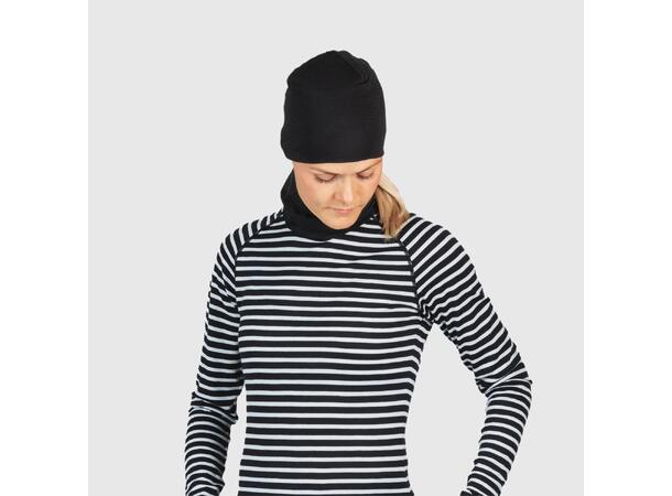 SAYSKY Headband Merino 165 OS Merino hals/pannebånd til løp - Sort 