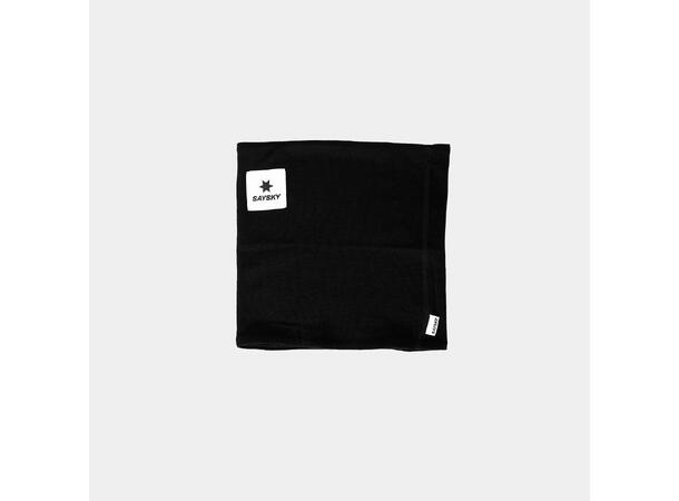 SAYSKY Headband Merino 165 OS Merino hals/pannebånd til løp - Sort 