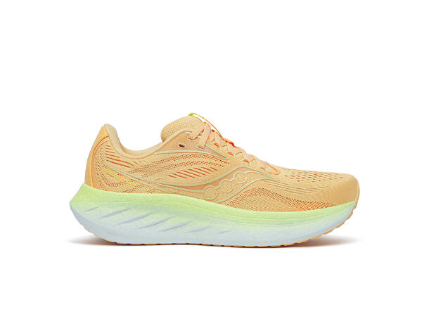 Saucony Løpesko Dame Ride 18 38 Godt dempet løpesko til hverdagen - Pe/S 