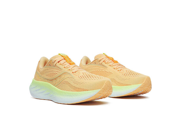 Saucony Løpesko Dame Ride 18 38 Godt dempet løpesko til hverdagen - Pe/S 