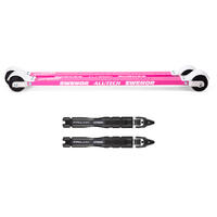 Swenor Alutech Pink Classic Rulleski Rulleskipakke med alustamme