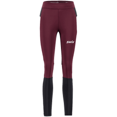 Swix Dame Tights Motion Premium Tights med optimal passform D.aubergine