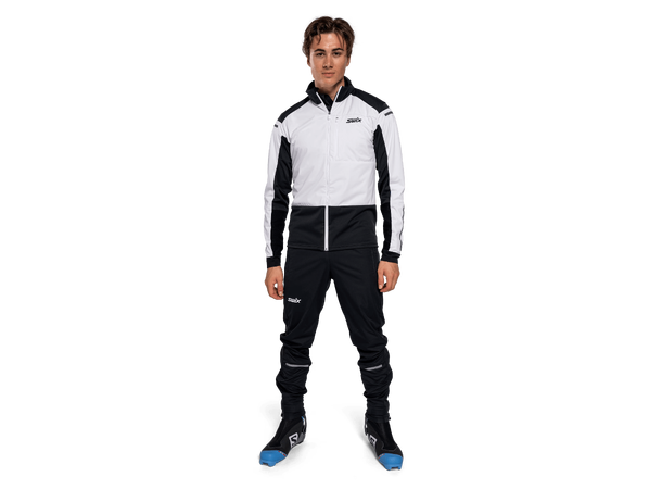 Swix Herre Jakke Nordic XC M Skijakke i softshell - BrWhite/Black 