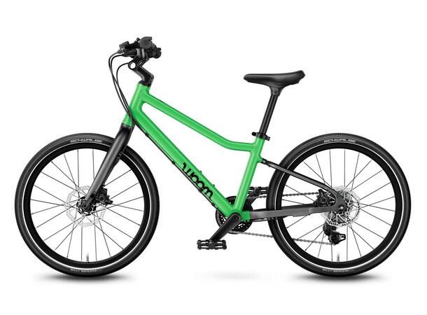 Woom 4 Explore Barnesykkel 20" Jungle Green,6-8 år 